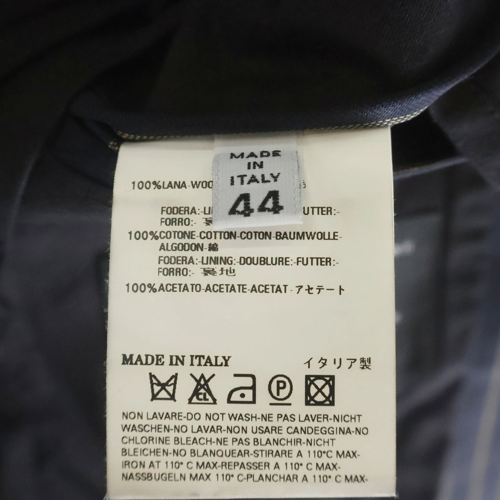 Maison Margiela(メゾンマルジェラ) 08SS ここのえ期 ストライプ柄 2B テーラードジャケット ネイビー