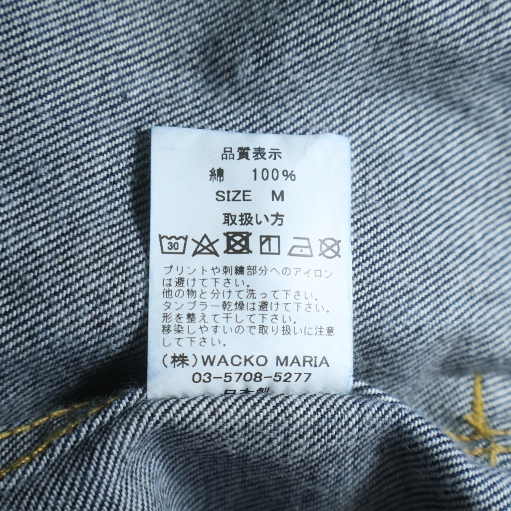 WACKO MARIA(ワコマリア) DENIM TRUCKER JACKET 1STタイプ デニム トラッカージャケット インディゴ