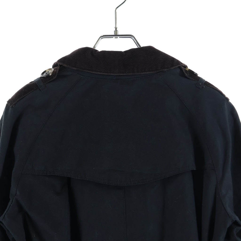 Barbour(バブアー) CHATSWORTH TRENCH チャッツワース オイルドコットン トレンチコート ブラック 1502373