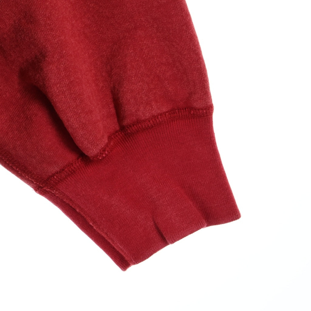 SUPREME(シュプリーム) 25SS Washed Box Logo Crewneck ウォッシュ加工 ボックスロゴ クルーネックプルオーバースウェットシャツ トレーナー レッド