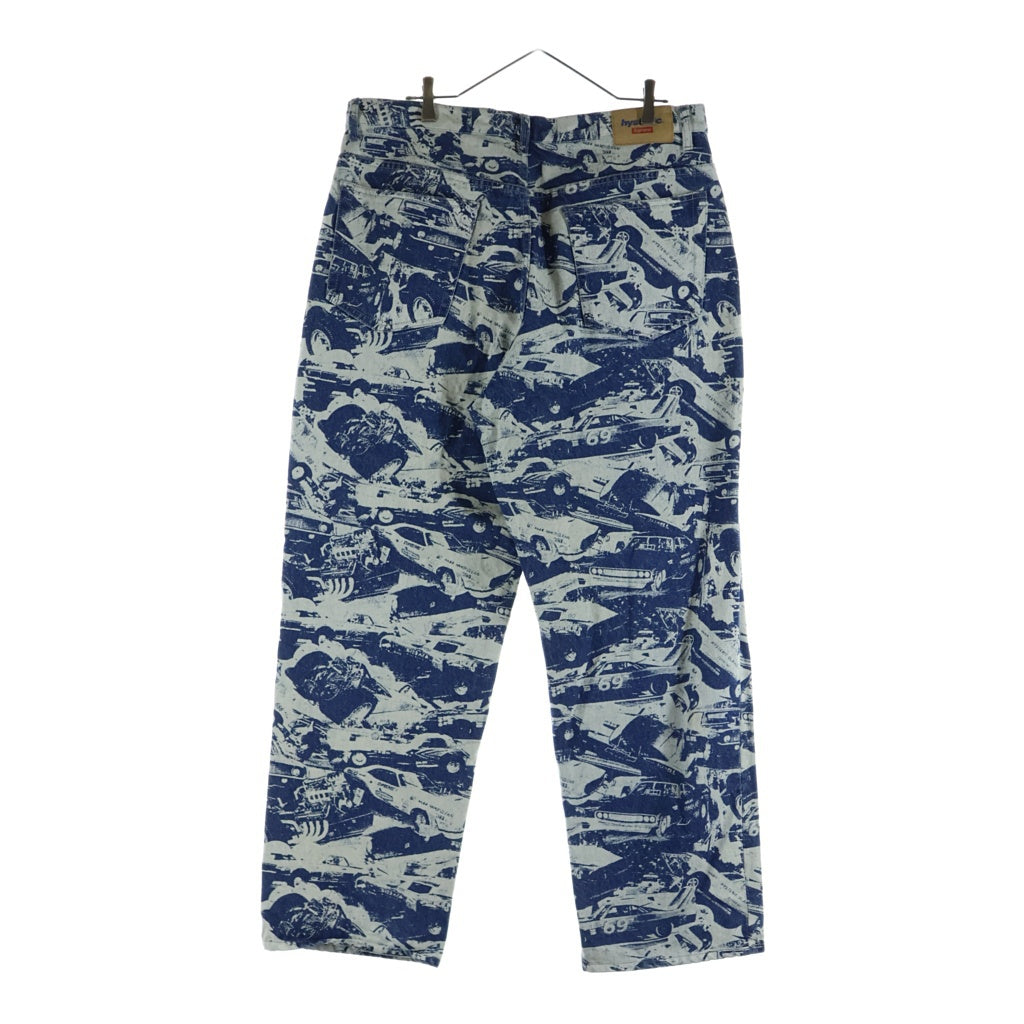 SUPREME(シュプリーム) 24AW ×HYSTERIC GLAMOUR Cars Baggy Jean ヒステリックグラマー カーズバギーデニムパンツ ジーンズ インディゴ