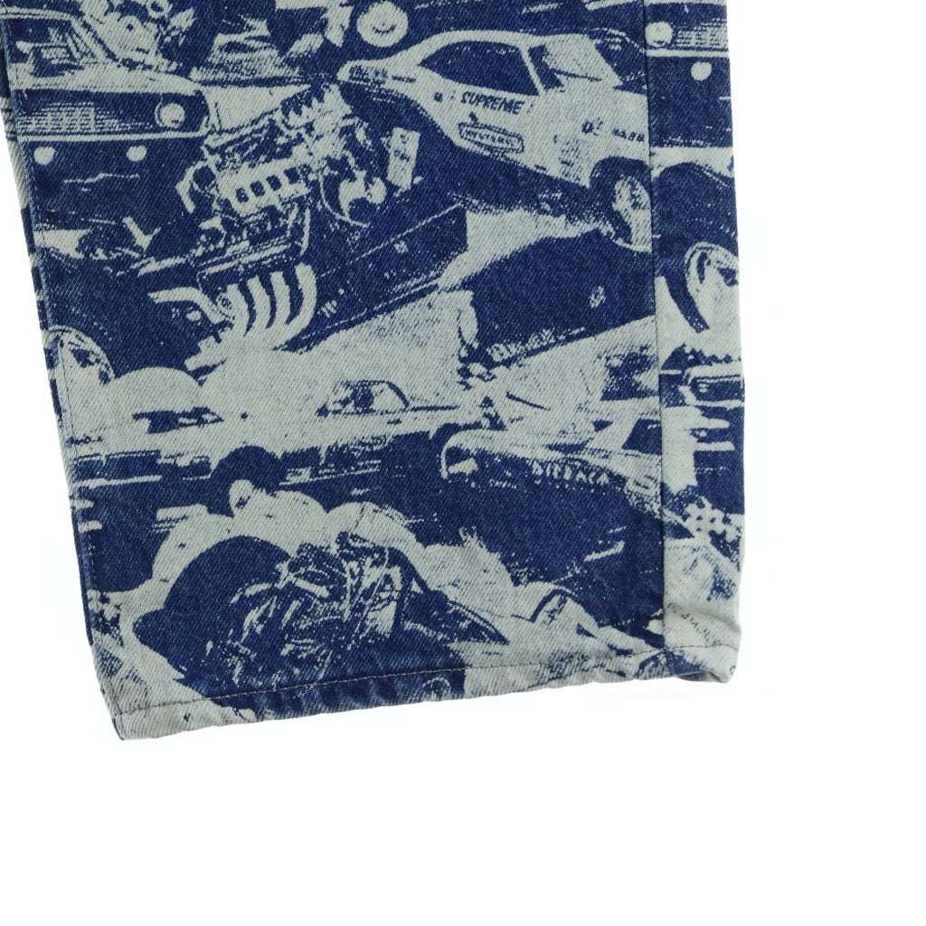 SUPREME(シュプリーム) 24AW ×HYSTERIC GLAMOUR Cars Baggy Jean ヒステリックグラマー カーズバギーデニムパンツ ジーンズ インディゴ