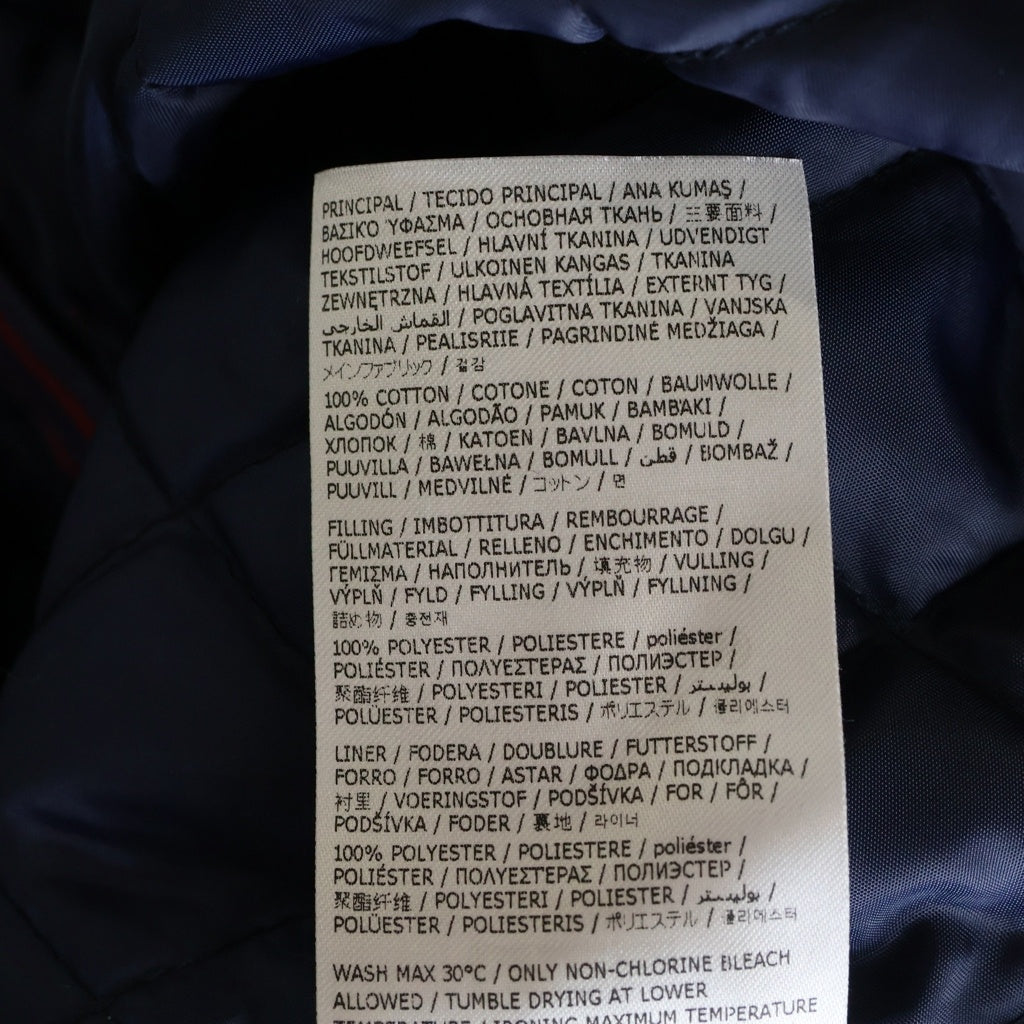 SUPREME(シュプリーム) 24SS ×MM6 Maison Margiela Padded Shirt メゾンマルジェラ ストライプ パデッドシャツ ジャケット ネイビー/レッド