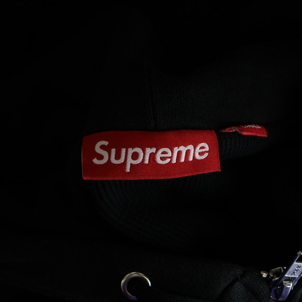 SUPREME(シュプリーム) 24AW Arc Thermal Lined Zip Up Hooded Sweat アーク サーマル ラインド ジップ アップ フーデッド スウェットシャツ パーカー ブラック