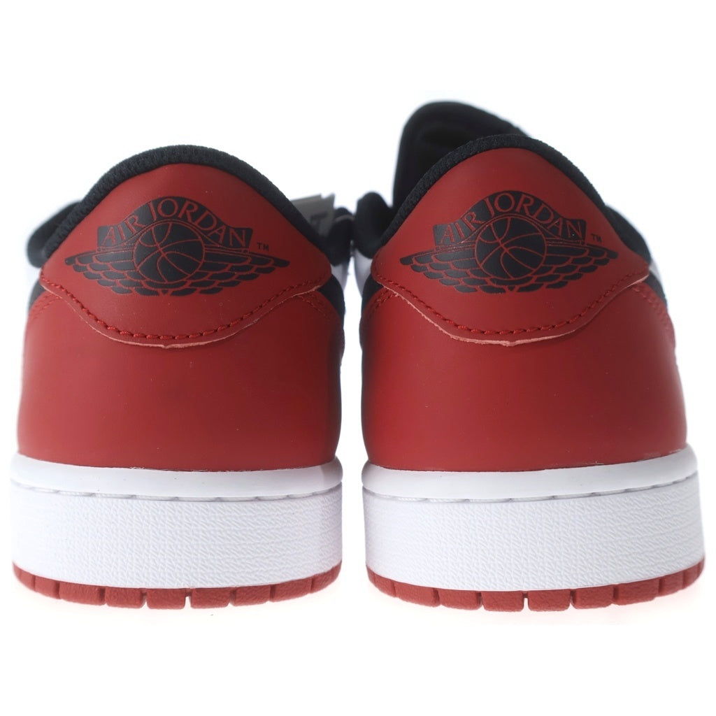 NIKE(ナイキ) AIR JORDAN 1 LOW BLACK TOE エア ジョーダン1 ロー ブラック トゥ ローカットスニーカー ブラック/レッド US9/27cm CZ0790-106