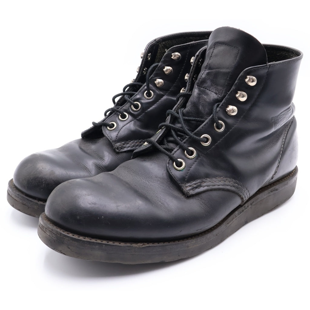RED WING(レッド ウイング) 8165 6INCH CLASSIC ROUND TOE 6インチ クラシック ラウンドトゥ レザー レースアップブーツ ブラック