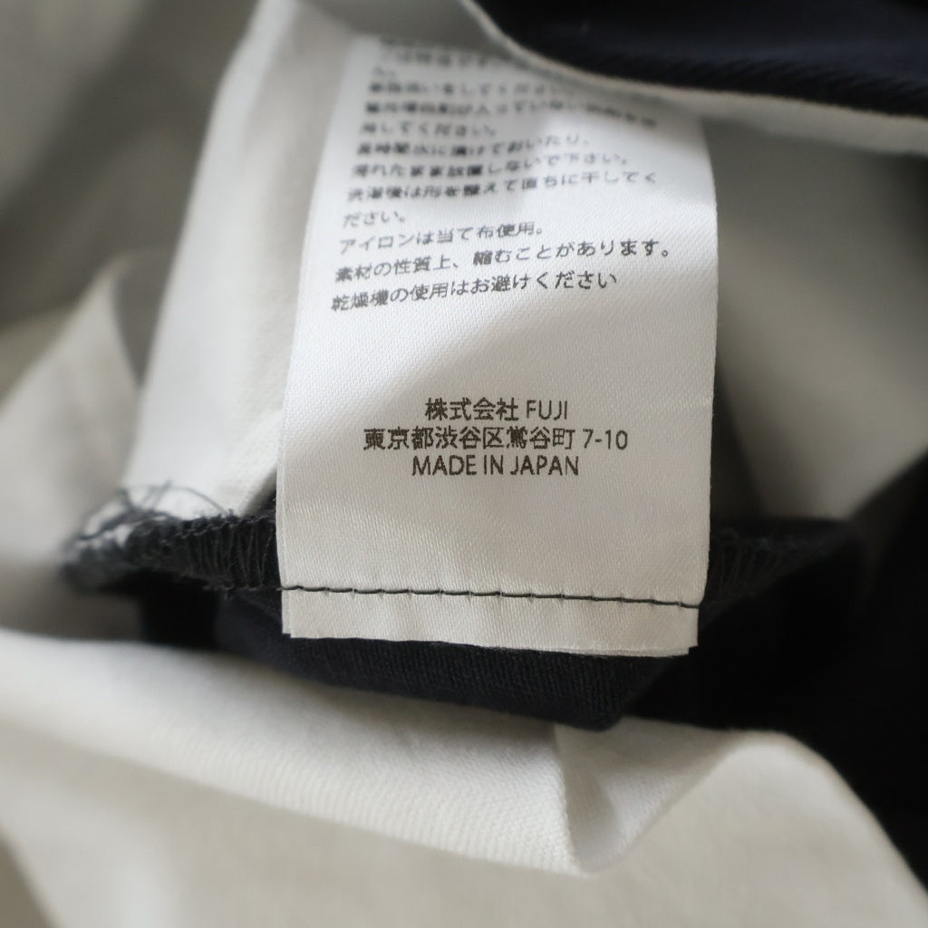 OVY (オヴィー) Cotton 2tuck Washed Chino Pants コットン2タック ウォッシュドチノパンツ ブラック