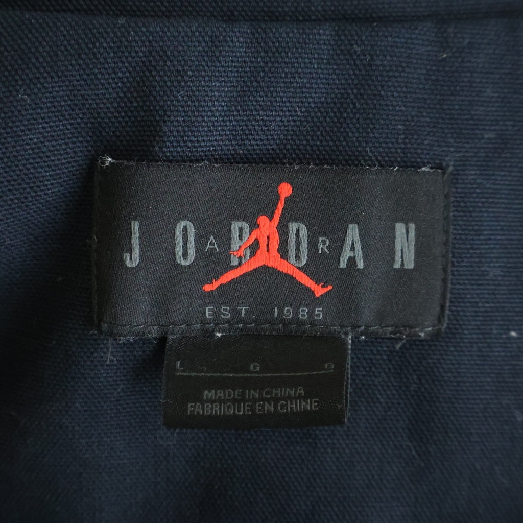 NIKE(ナイキ) 22AW ×TRAVIS SCOTT M J TS WVN JKT トラヴィススコット バックプリント ウーブン ブルゾンジャケット ブラック DO4095-010