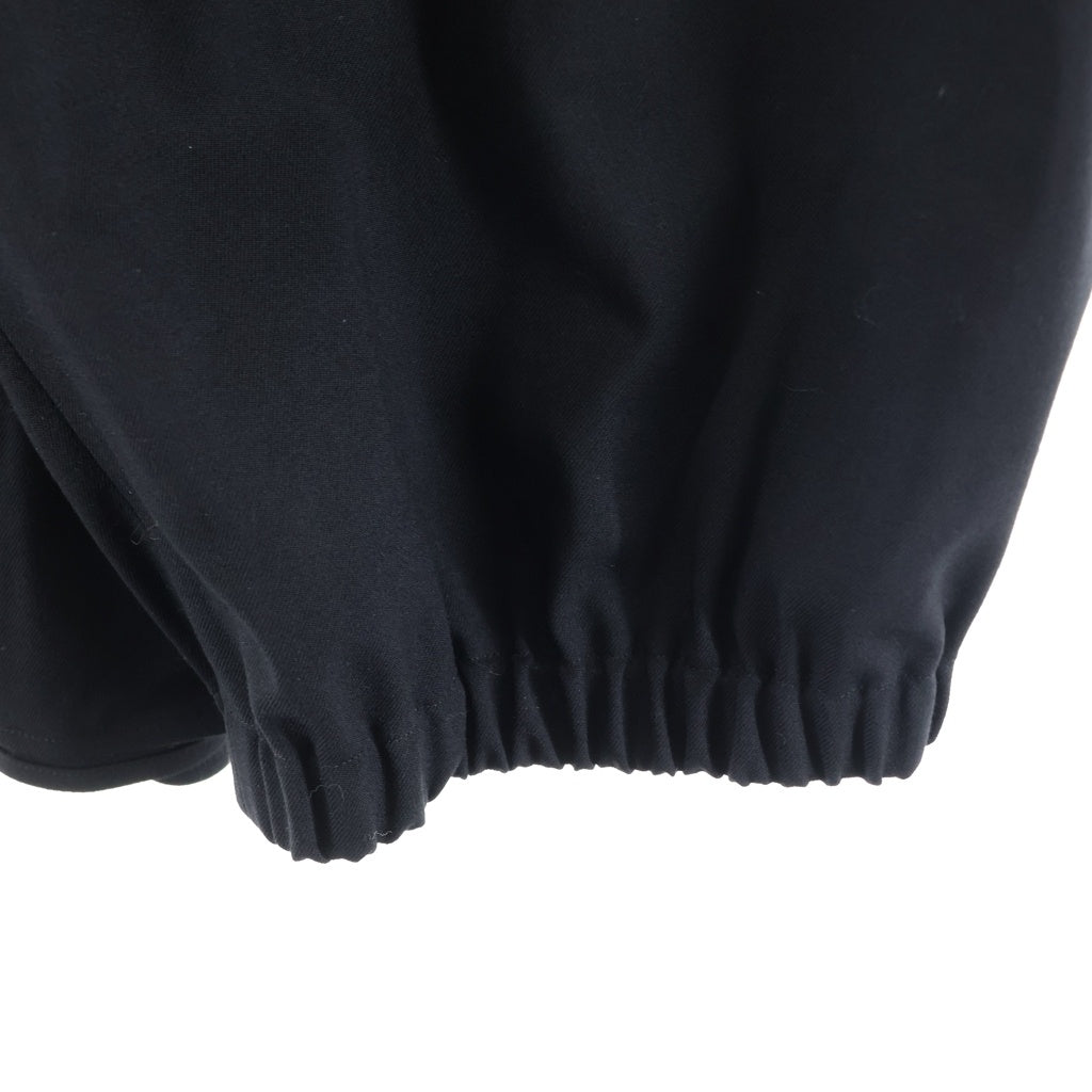 Yohji Yamamoto POUR HOMME(ヨウジヤマモト プールオム) 19AW SAMPLE STRETCHTWILL KARASUPANTS サンプル ストレートツイル カラスパンツ ショーツ ブラック HC-P79-526
