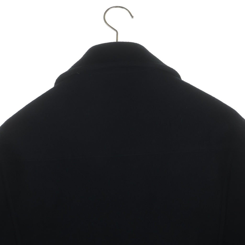 s'yte(サイト) DOUBLE WEAVE MELTON OVERSIZED MOTORCYCLE JACKET ブルゾン ブラック UB-Y12-104