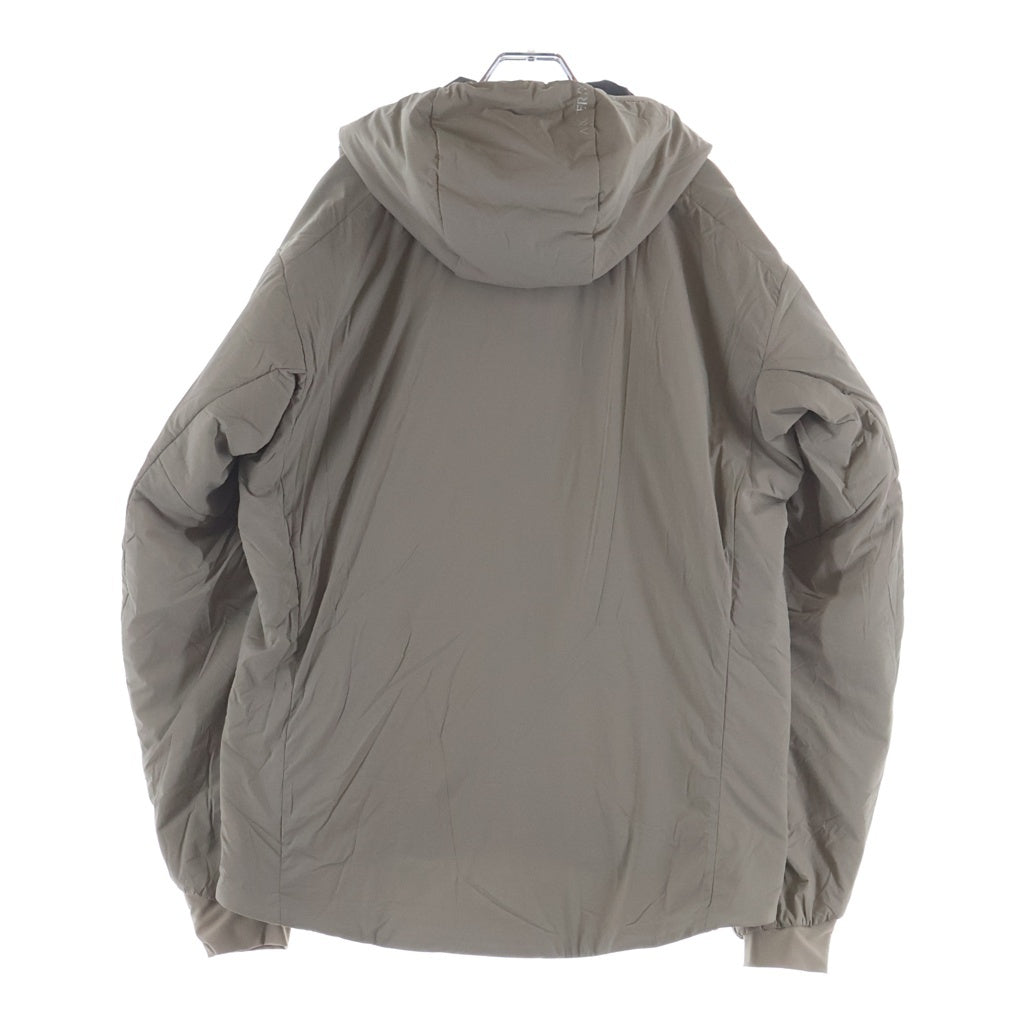 ARC'TERYX(アークテリクス) PROTON HOODY プロトン ロゴプリント ジップアップ フーデッド ナイロン ジャケット ブラウン 0623X000007520