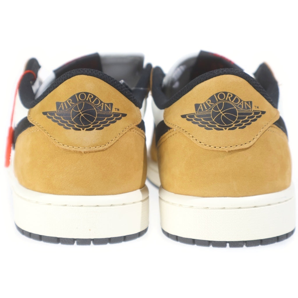 NIKE(ナイキ) AIR JORDAN 1 LOW OG ROOKIE OF THE YEAR SAIL AND GOLDEN HARVEST エア ジョーダン 1 オージー ルーキー オブ ザ イヤー ローカットスニーカー CZ0790-107