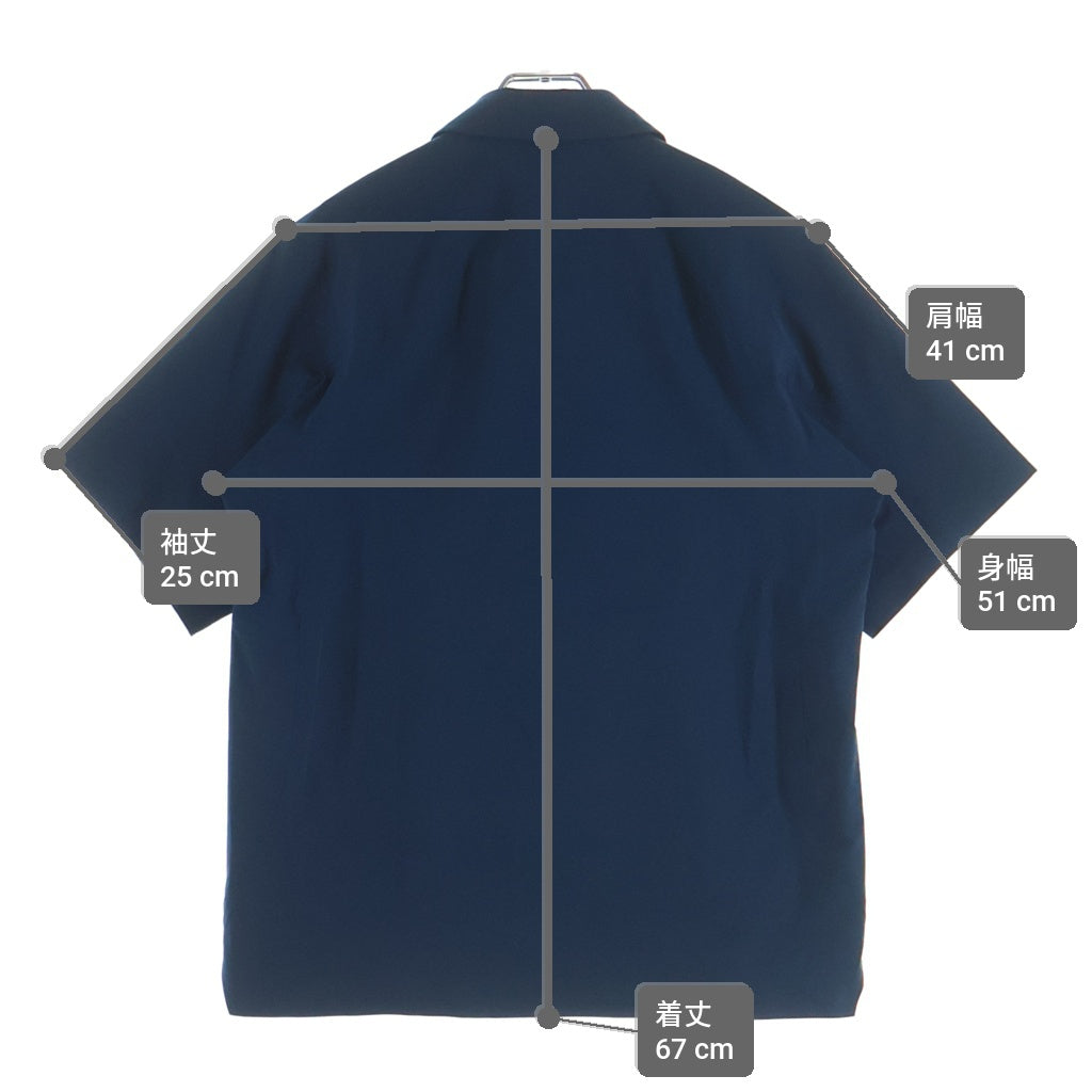 ARC'TERYX(アークテリクス) 25SS FIELD SS SHIRT フィールド ショートスリーブ ポリシャツ ブルー X000009636