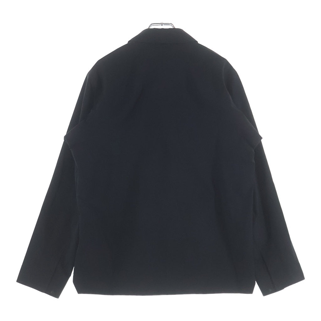 ARC'TERYX(アークテリクス) 25SS FIELD LS SHIRT フィールド ロングスリーブ ポリシャツ ブラック X000009635