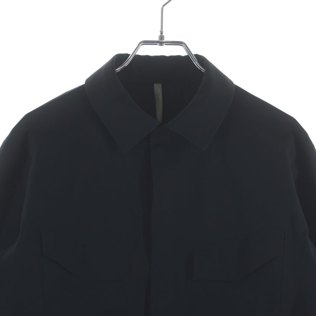 ARC'TERYX(アークテリクス) 25SS FIELD LS SHIRT フィールド ロングスリーブ ポリシャツ ブラック X000009635