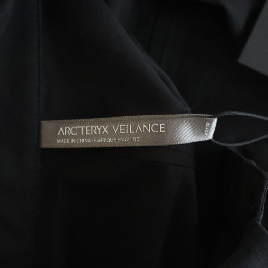 ARC'TERYX(アークテリクス) 25SS FIELD LS SHIRT フィールド ロングスリーブ ポリシャツ ブラック X000009635