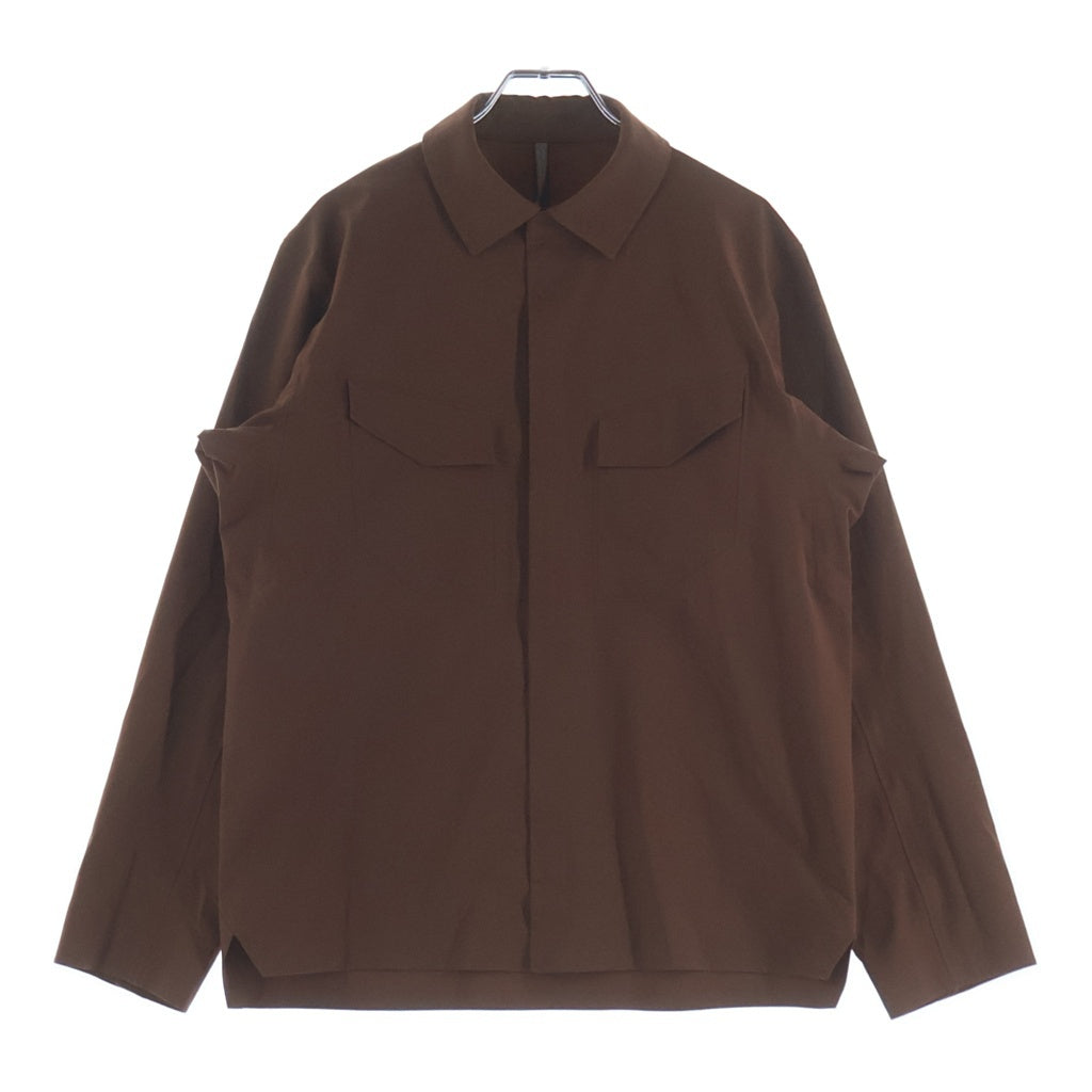 ARC'TERYX(アークテリクス) 25SS FIELD LS SHIRT フィールド ロングスリーブ ポリシャツ ブラウン X000009635