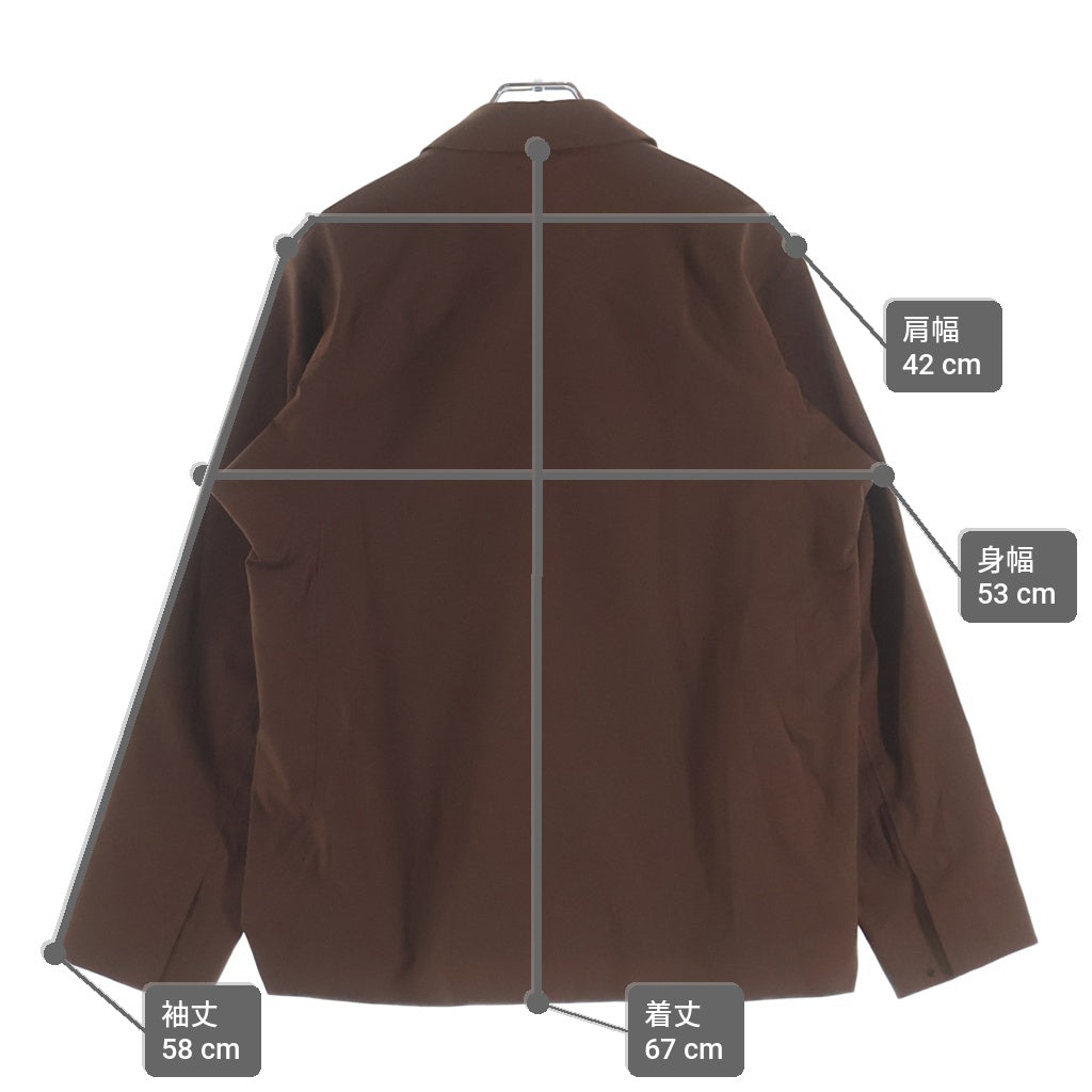 ARC'TERYX(アークテリクス) 25SS FIELD LS SHIRT フィールド ロングスリーブ ポリシャツ ブラウン X000009635