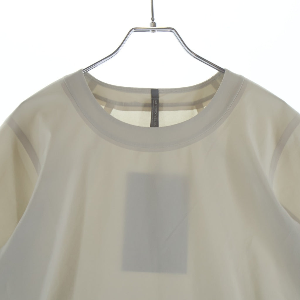 ARC'TERYX(アークテリクス) 25SS DROMOS TECH TEE ドロモス テック クルーネック半袖Tシャツ カットソー ベージュ X000006584