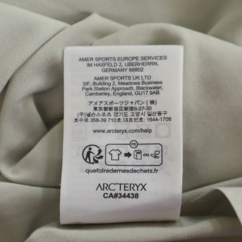 ARC'TERYX(アークテリクス) 25SS DROMOS TECH TEE ドロモス テック クルーネック半袖Tシャツ カットソー ベージュ X000006584