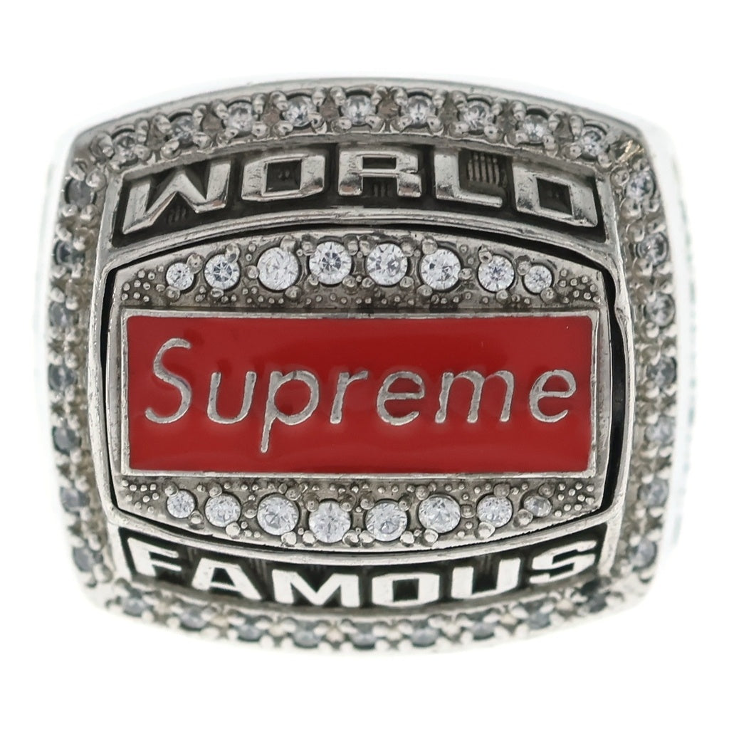 SUPREME(シュプリーム) 21SS ×Jostens World Famous Champion Ring ジャスティンズ チャンピオンリング 指輪 シルバー