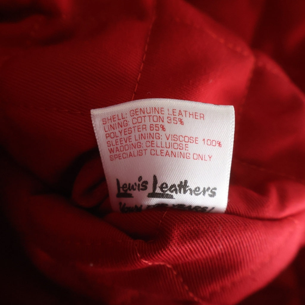 Lewis Leathers(ルイスレザー) ×GUITAR WOLF 723 MEMPHIS JACKET ギターウルフ メンフィス ホースレザーダブルライダースジャケット ブラック