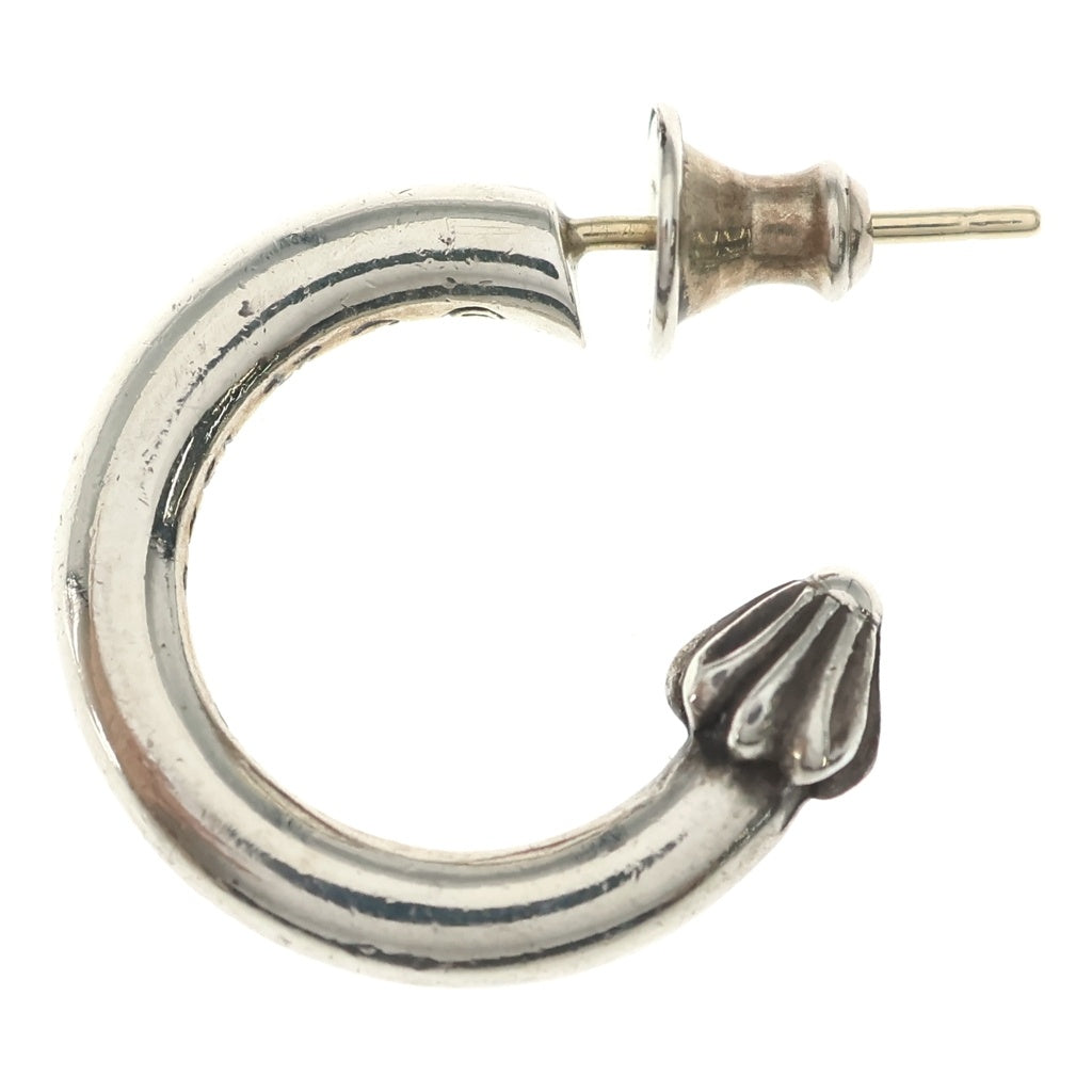 CHROME HEARTS(クロムハーツ) HOOP PLAIN プレーン フープピアス シルバー BCA101