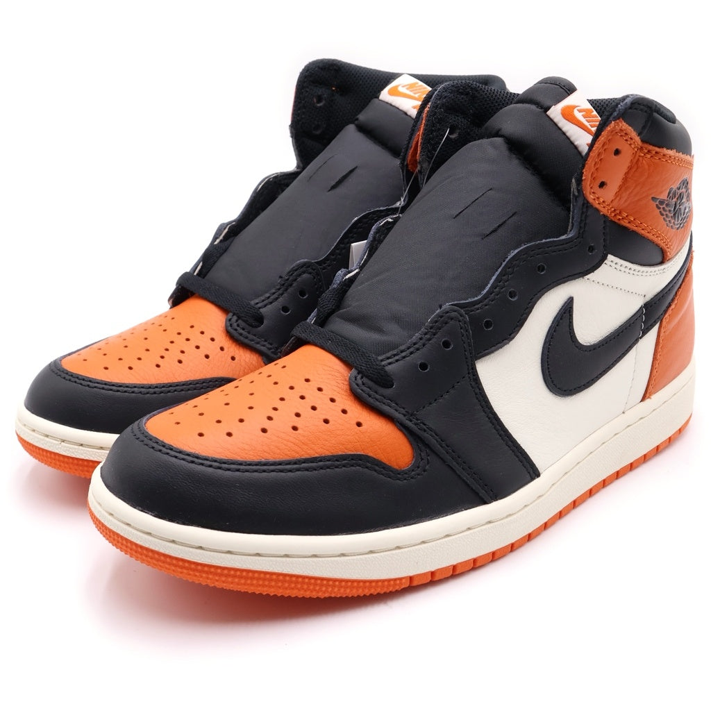 NIKE(ナイキ) AIR JORDAN 1 RETRO HIGH OG SHATTERED BACKBOARD エアジョーダン1 レトロ シャッタードバックボード ハイカットスニーカー US9.5/27.5cm DZ5485-008