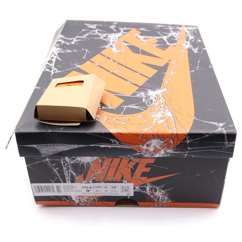NIKE(ナイキ) AIR JORDAN 1 RETRO HIGH OG SHATTERED BACKBOARD エアジョーダン1 レトロ シャッタードバックボード ハイカットスニーカー US9.5/27.5cm DZ5485-008