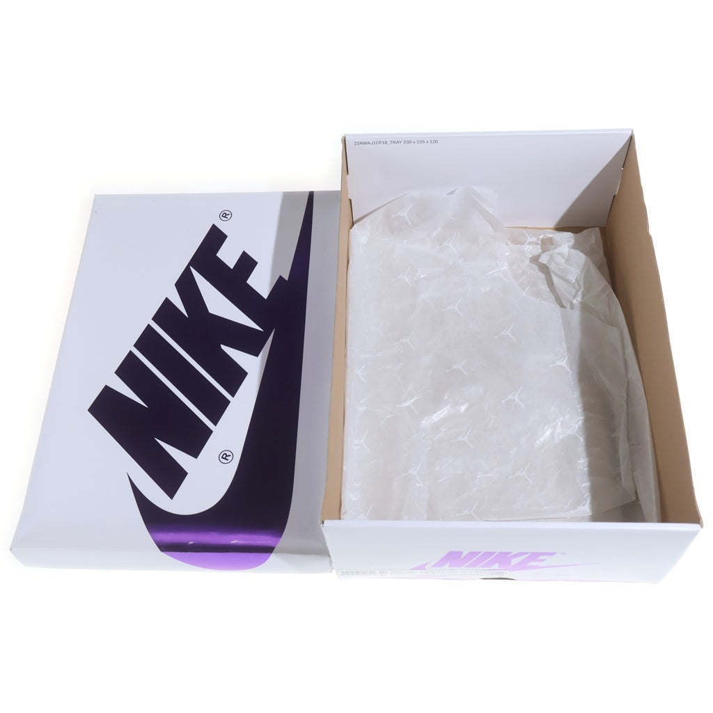 NIKE(ナイキ) WMNS AIR JORDAN 1 HIGH OG COURT PURPLE エアジョーダン 1 コートパープル ハイカットスニーカー ホワイト/パープル US11.5/28.5cm CD0461-151