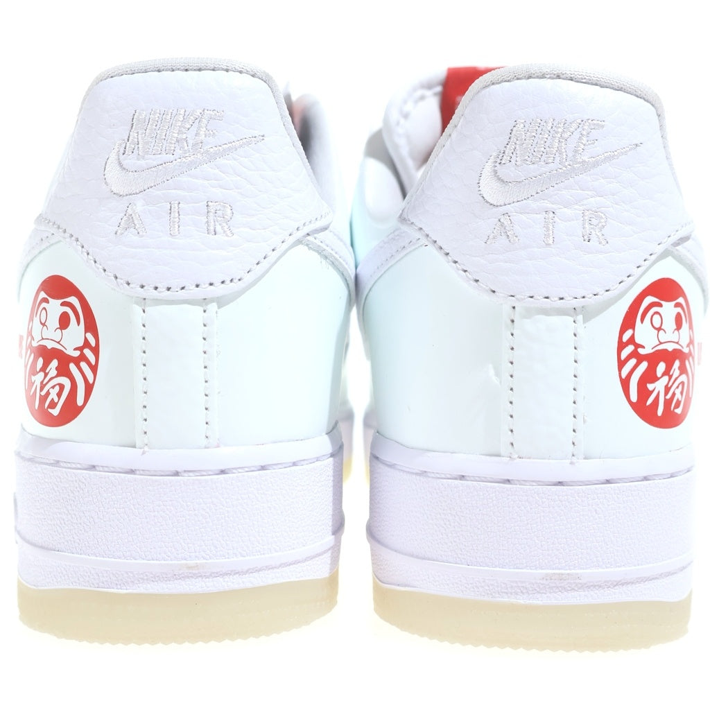 NIKE(ナイキ) AIR FORCE 1 CO.JP I BELIEVE 達磨 エアフォース1 ダルマ ローカットスニーカー ホワイト/レッド US9/27cm DD9941-100