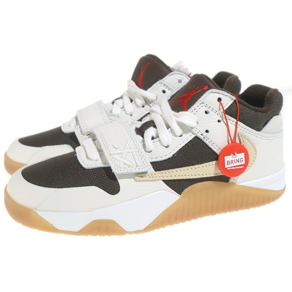 NIKE(ナイキ) ×TRAVIS SCOTT JORDAN JUMPMAN JACK トラヴィススコット ジョーダン ジャンプマン ジャック ローカットスニーカー レディース US6/24cm FZ8117‐100