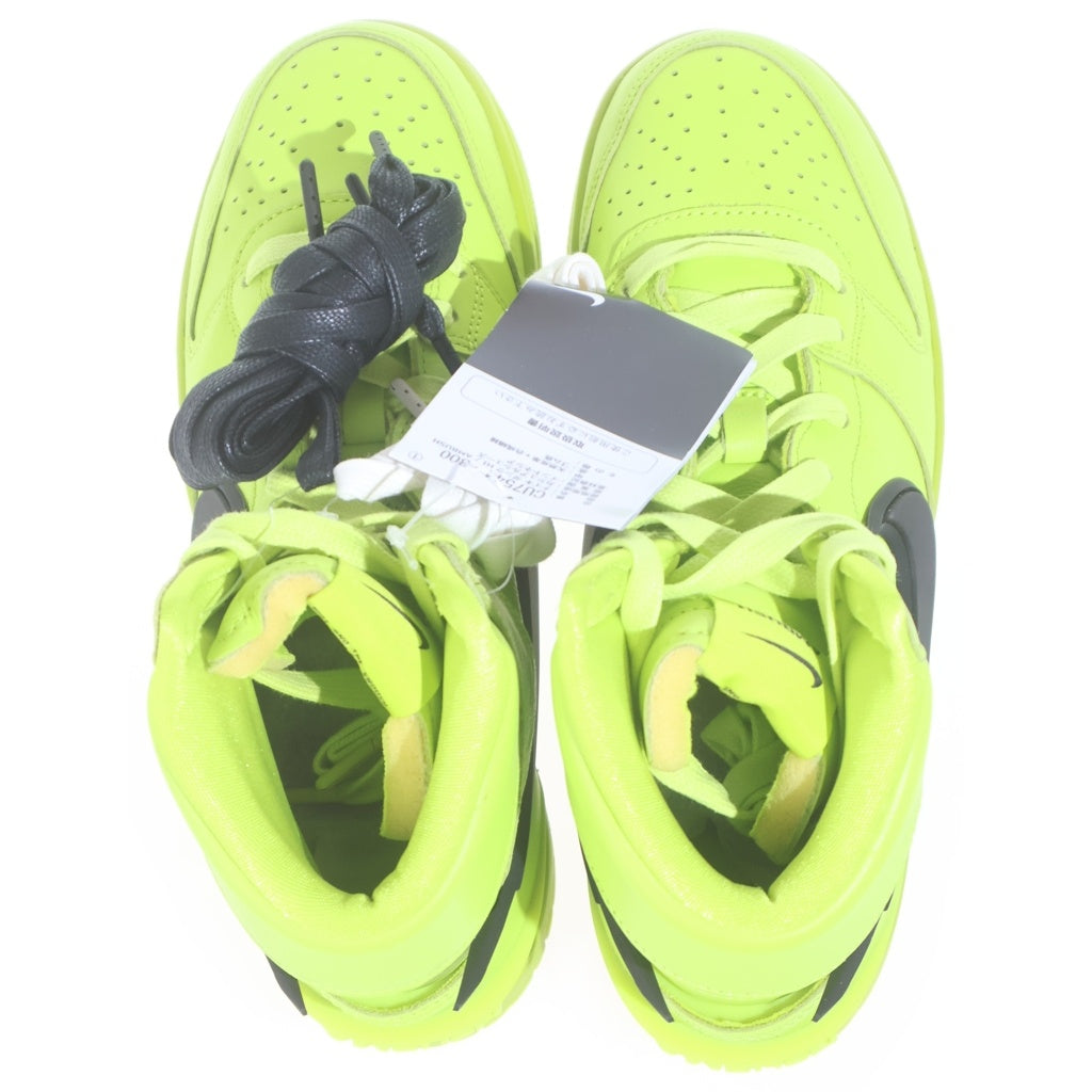 NIKE(ナイキ) ×AMBUSH DUNK HIGH FLASH LIME アンブッシュ ダンク フラッシュライム ハイカットスニーカー レディース イエロー US6/24cm CU7544-300