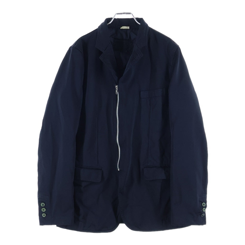 COMME des GARCONS HOMME DEUX(コムデギャルソン オムドゥ) 17SS AD2016 ポリ縮絨 ジップアップジャケット ブラック DS-J045