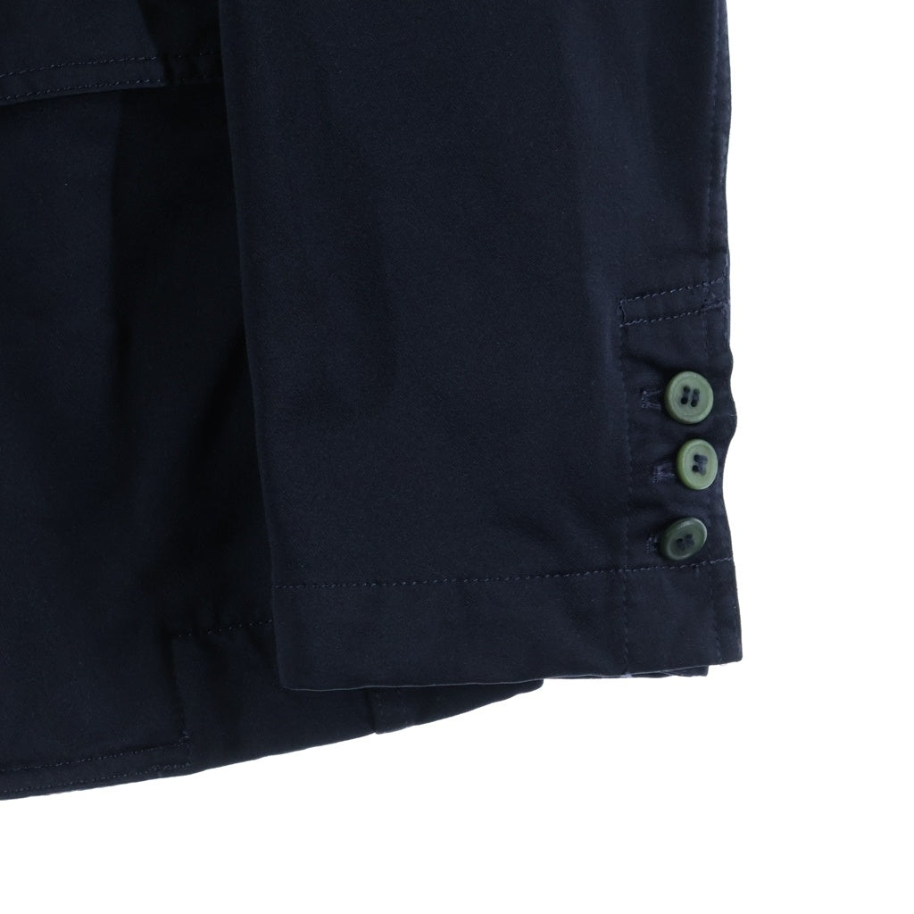 COMME des GARCONS HOMME DEUX(コムデギャルソン オムドゥ) 17SS AD2016 ポリ縮絨 ジップアップジャケット ブラック DS-J045