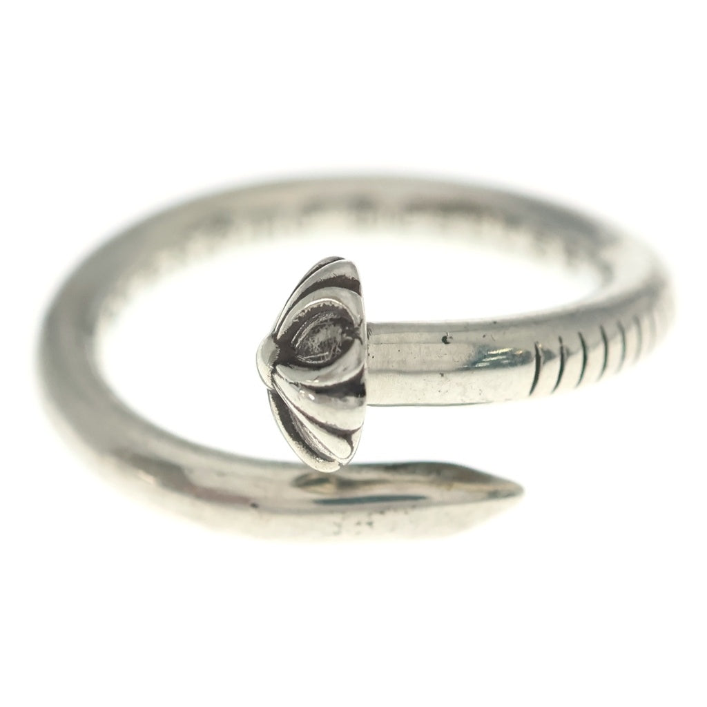 CHROME HEARTS(クロムハーツ) NAIL CRSBALL ネイル クロスボール リング シルバー BCA349