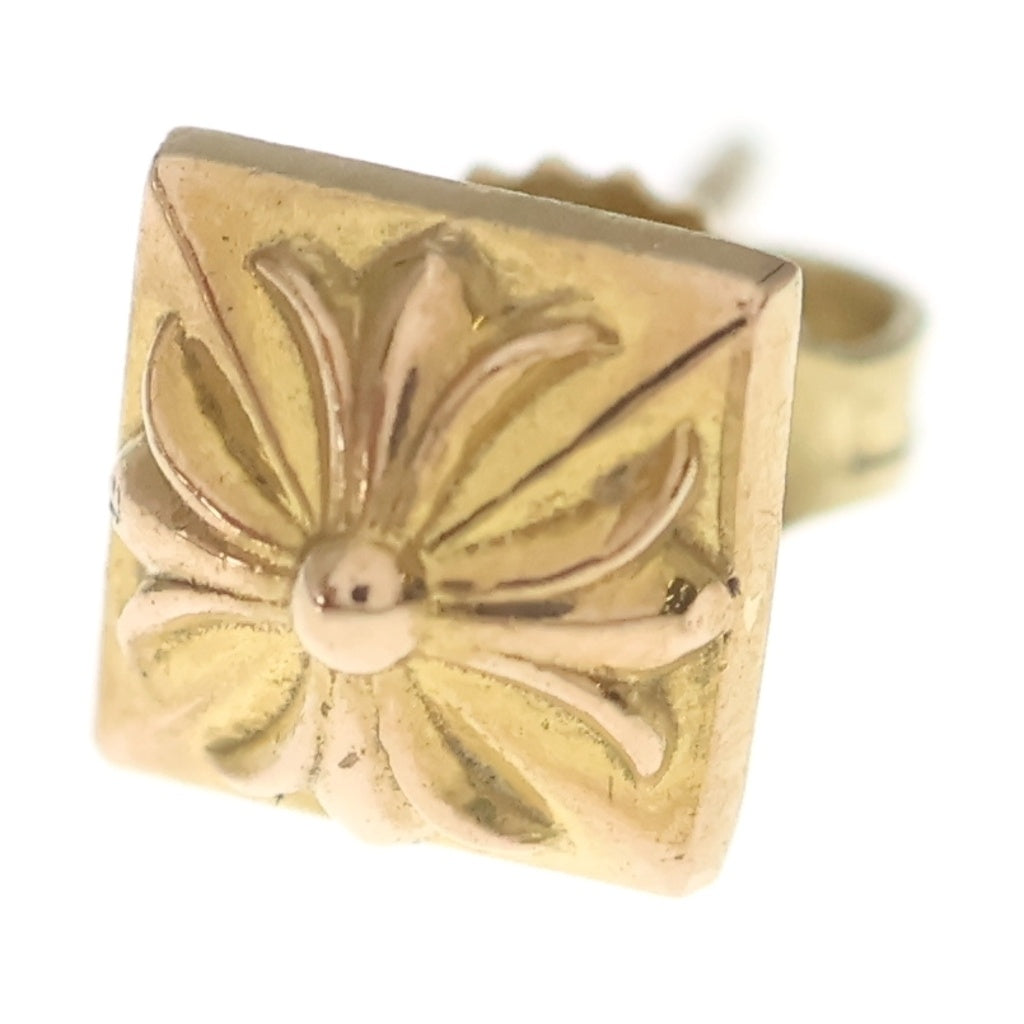 CHROME HEARTS(クロムハーツ) 22K STUD PYRAMID PLS ピラミッドスタッド ピアス ゴールド