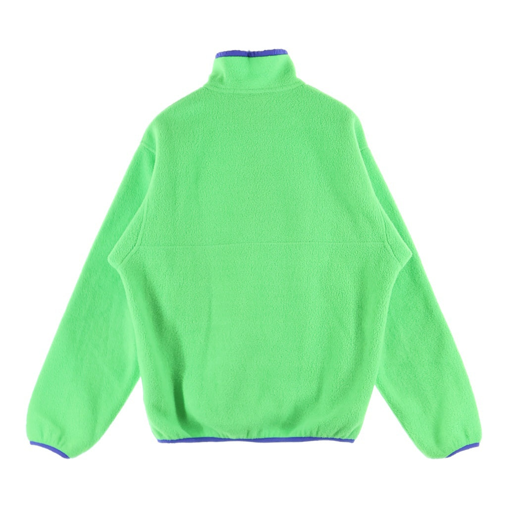 PATAGONIA(パタゴニア) 91SS SYNCHILA SNAP-T FLEECE シンチラスナップT フリースプルオーバージャケット グリーン 10144