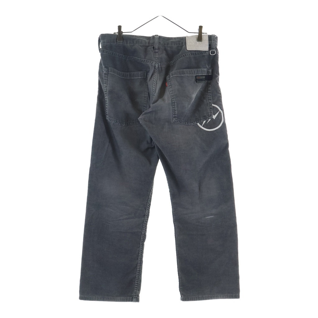 Levi's Fenom(リーバイス フェノム) ジップフライ ストレートコーデュロイパンツ グレー FM20C-0007