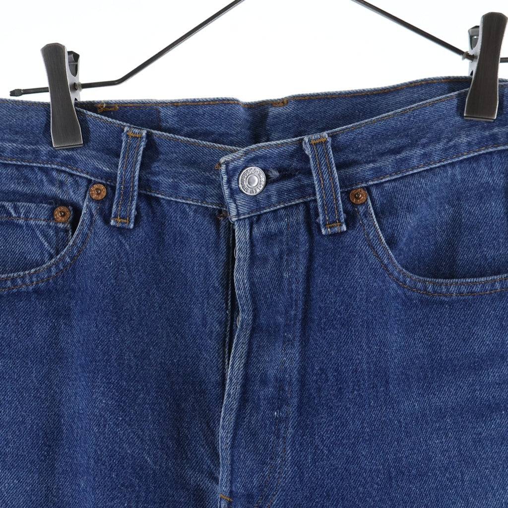 Levi's(リーバイス) 90S VINTAGE 501 USA製 ボタン裏555 ボタンフライデニムパンツ ジーンズ インディゴ