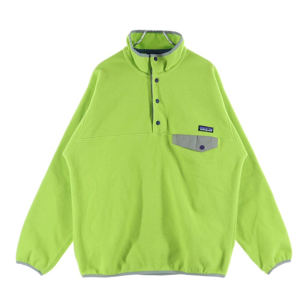 PATAGONIA(パタゴニア) SYNCHILA SNAP-T FLEECE シンチラスナップT フリースプルオーバージャケット グリーン 10898