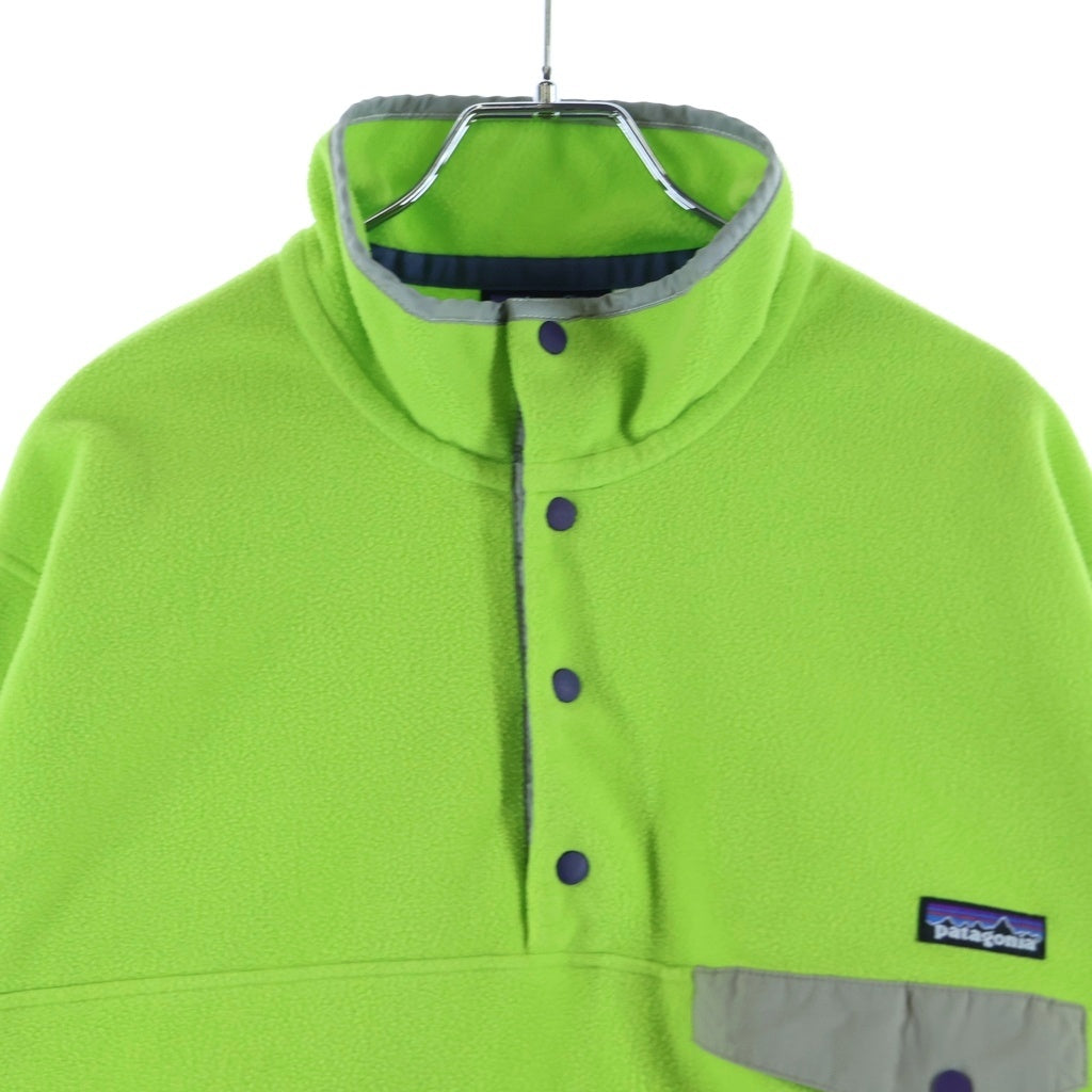 PATAGONIA(パタゴニア) SYNCHILA SNAP-T FLEECE シンチラスナップT フリースプルオーバージャケット グリーン 10898