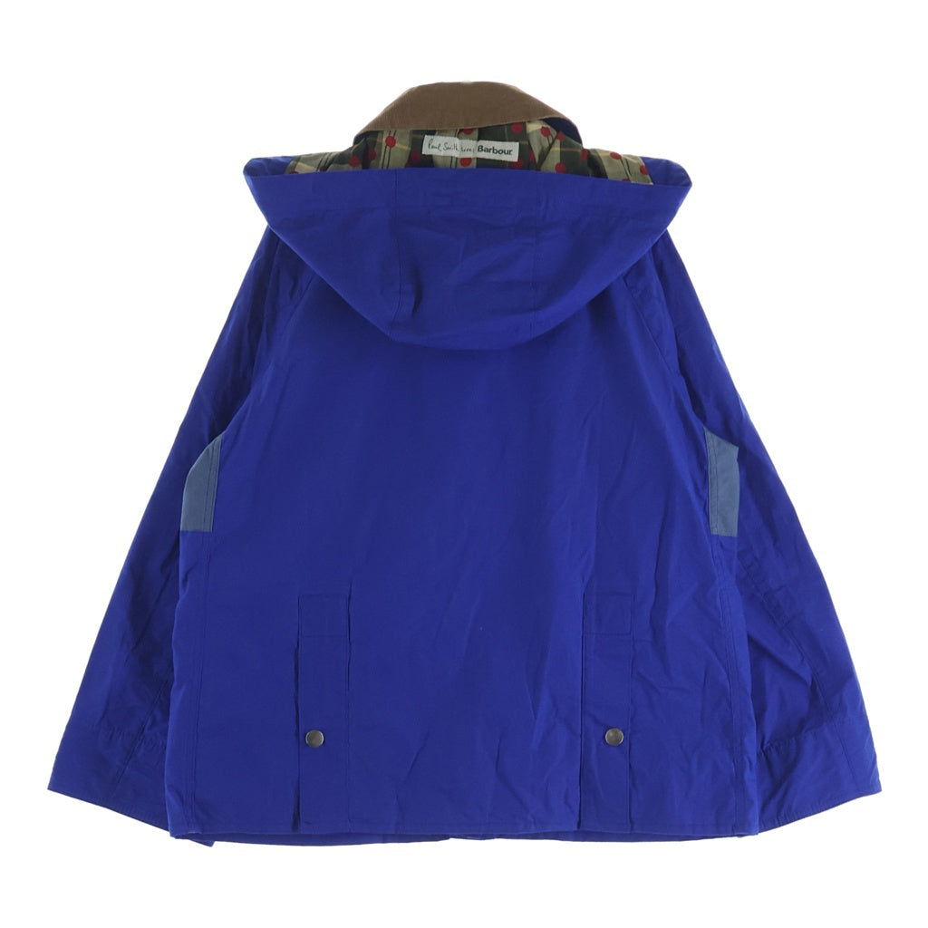 Barbour(バブアー) ×Paul Smith BEDALE ポールスミス ビデイル フード付 ジップアップジャケット レディース ブルー 261LCA0391