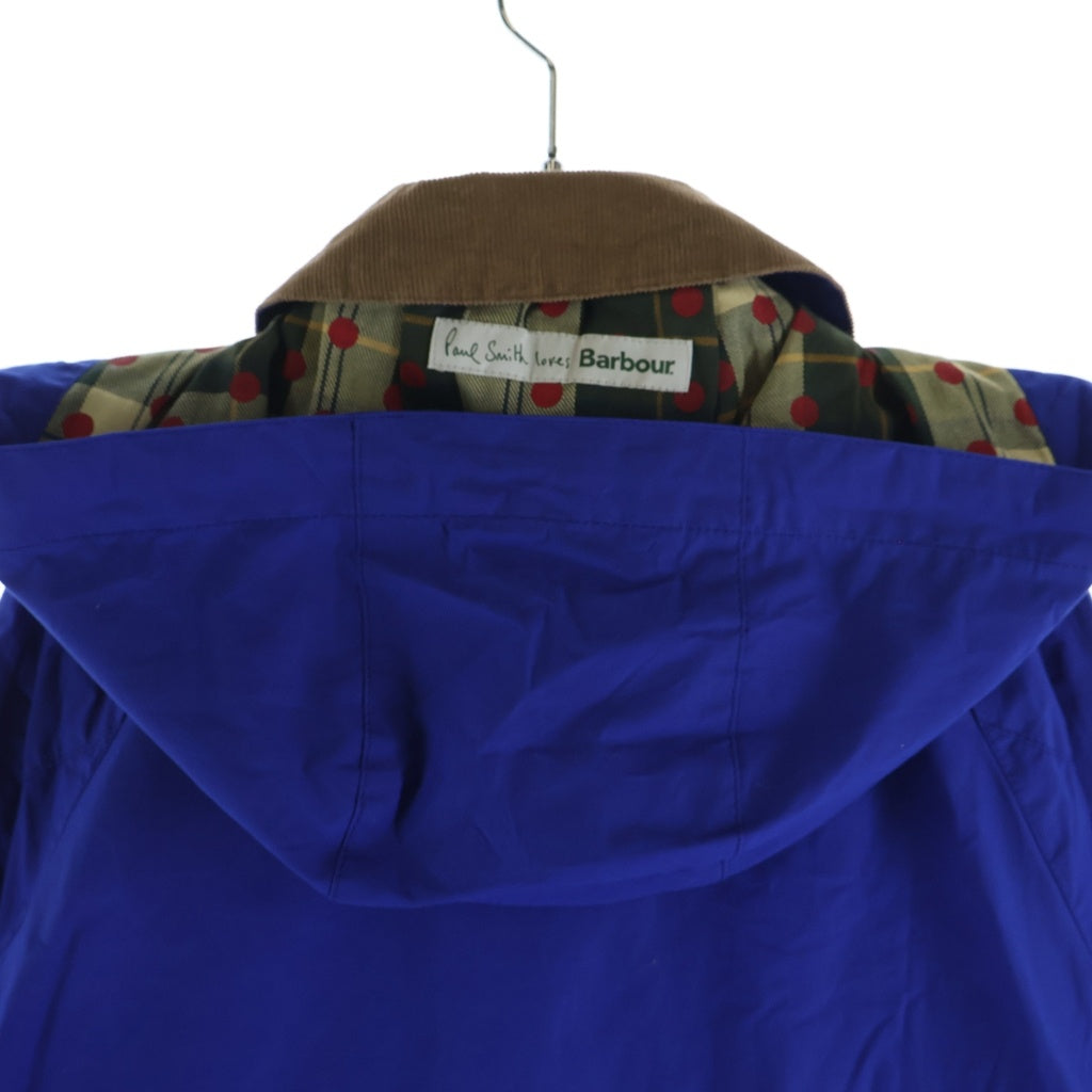 Barbour(バブアー) ×Paul Smith BEDALE ポールスミス ビデイル フード付 ジップアップジャケット レディース ブルー 261LCA0391