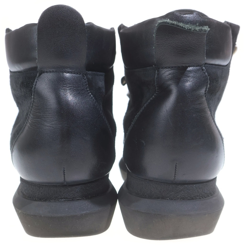 Sacai(サカイ) 20AW TREKKING BOOTS スウェードレザー 厚底トレッキングブーツ ブラック 20-02417M