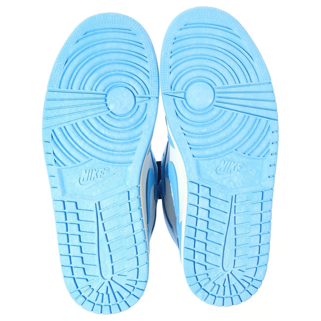 NIKE(ナイキ) AIR JORDAN 1 RETRO HIGH OG UNC REIMAGINED エアジョーダン1 レトロ リイマジンド ハイカットスニーカー ホワイト/ブルー US9/27cm DZ5485-402