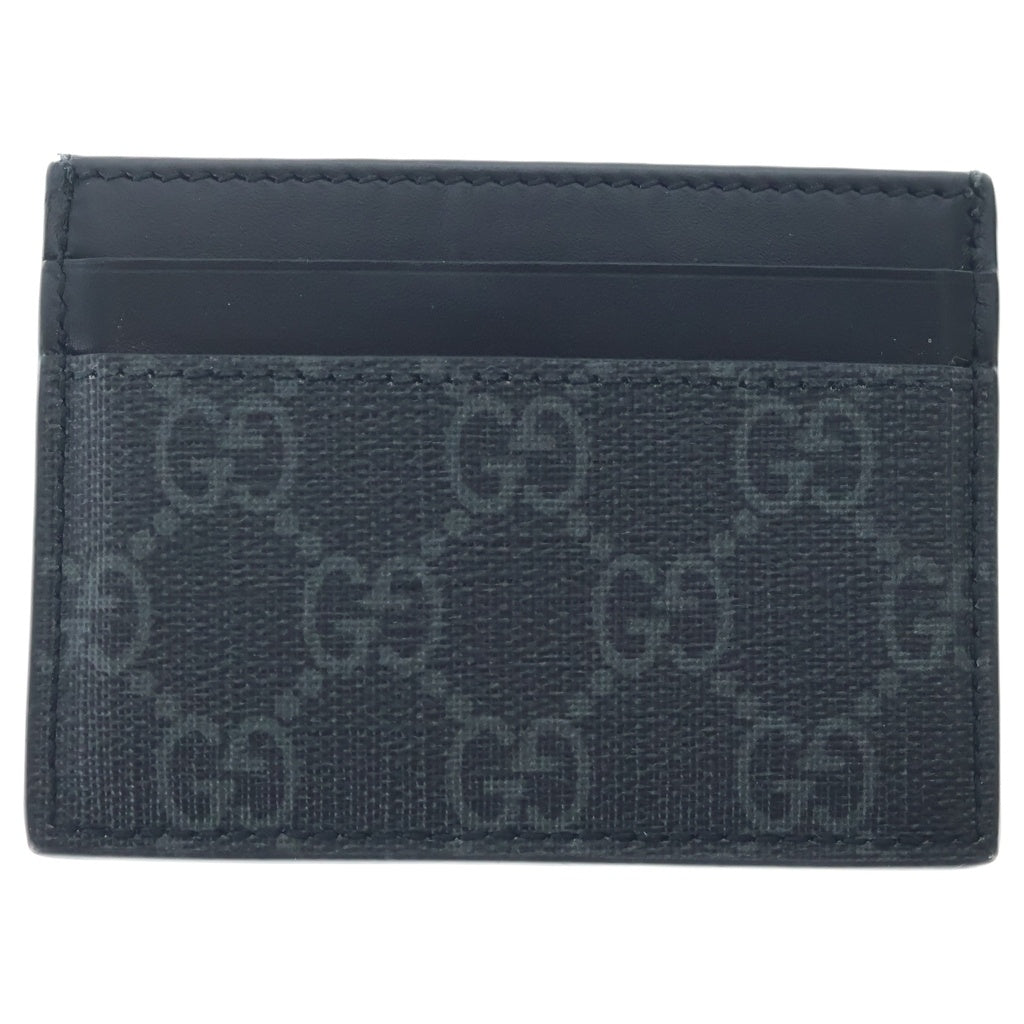 GUCCI(グッチ) キングスネーク GGスプリーム PVC カードケース ブラック 451277