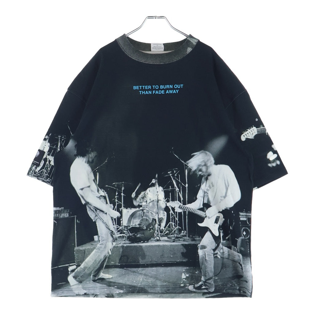 TALKING ABOUT THE ABSTRACTION(トーキング アバウト ザ アブストラクション) チャールズピーターソンフォトプリント 半袖Tシャツ SS-CPT-B