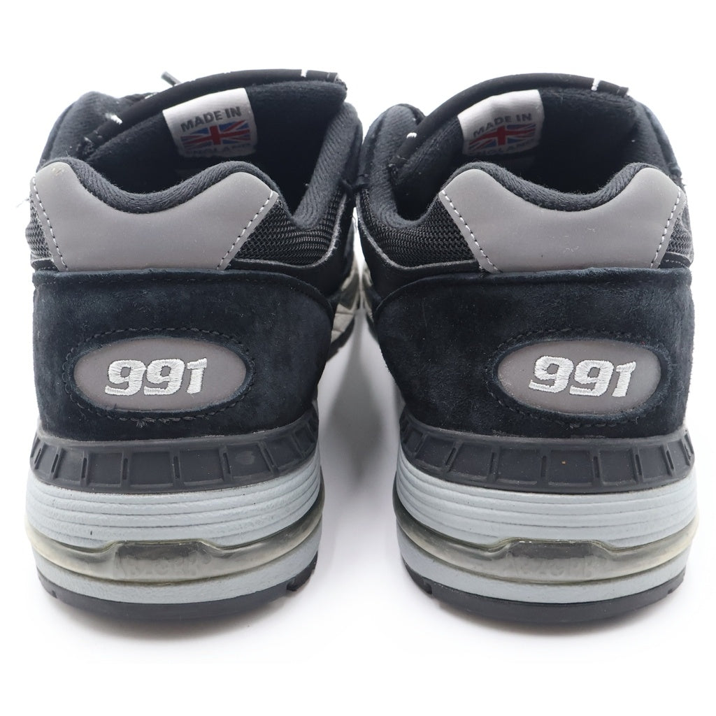 New Balance(ニューバランス) M991EKS イングランド製 スウェード ローカットスニーカー ブラック