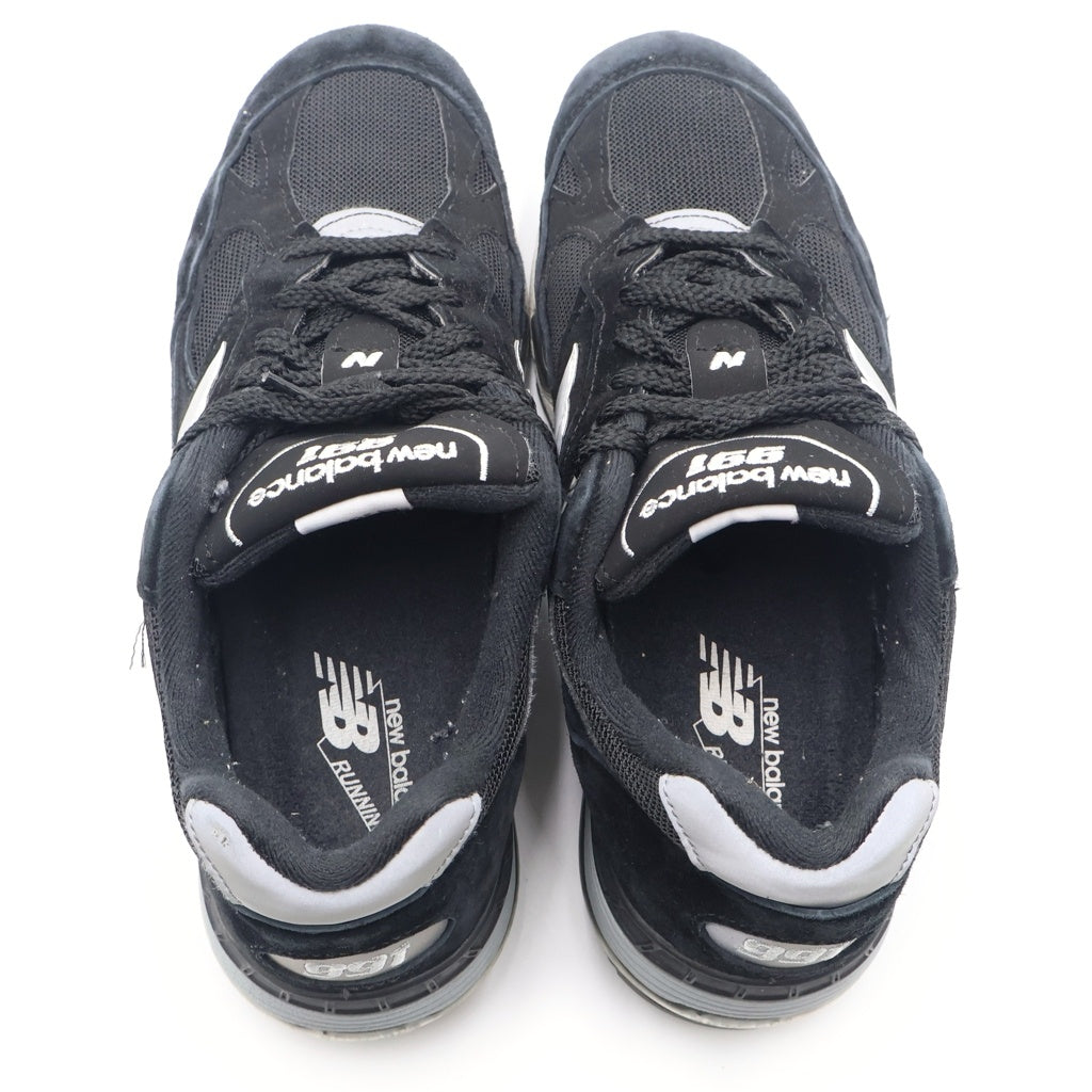 New Balance(ニューバランス) M991EKS イングランド製 スウェード ローカットスニーカー ブラック